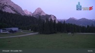 Archiv Foto Webcam Sicht auf das Kinderland an der Ehrwalder Alm 04:00