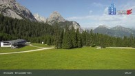 Archiv Foto Webcam Sicht auf das Kinderland an der Ehrwalder Alm 08:00