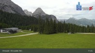 Archiv Foto Webcam Sicht auf das Kinderland an der Ehrwalder Alm 10:00