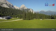 Archiv Foto Webcam Sicht auf das Kinderland an der Ehrwalder Alm 02:00