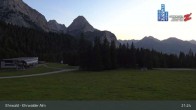Archiv Foto Webcam Sicht auf das Kinderland an der Ehrwalder Alm 00:00