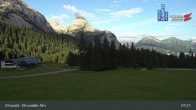 Archiv Foto Webcam Sicht auf das Kinderland an der Ehrwalder Alm 06:00