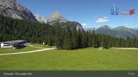 Archiv Foto Webcam Sicht auf das Kinderland an der Ehrwalder Alm 10:00