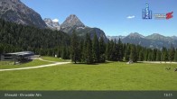 Archiv Foto Webcam Sicht auf das Kinderland an der Ehrwalder Alm 12:00