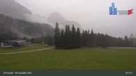 Archiv Foto Webcam Sicht auf das Kinderland an der Ehrwalder Alm 06:00