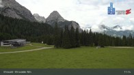 Archived image Webcam View of Ehrwalder Alm 10:00