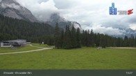Archiv Foto Webcam Sicht auf das Kinderland an der Ehrwalder Alm 12:00