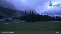 Archiv Foto Webcam Sicht auf das Kinderland an der Ehrwalder Alm 04:00