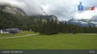 Archiv Foto Webcam Sicht auf das Kinderland an der Ehrwalder Alm 07:00