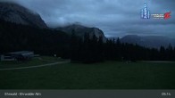 Archiv Foto Webcam Sicht auf das Kinderland an der Ehrwalder Alm 04:00