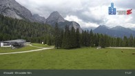 Archiv Foto Webcam Sicht auf das Kinderland an der Ehrwalder Alm 10:00