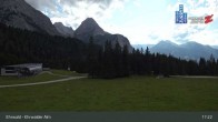 Archiv Foto Webcam Sicht auf das Kinderland an der Ehrwalder Alm 16:00