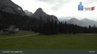 Archiv Foto Webcam Sicht auf das Kinderland an der Ehrwalder Alm 06:00