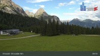 Archiv Foto Webcam Sicht auf das Kinderland an der Ehrwalder Alm 08:00