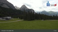 Archiv Foto Webcam Sicht auf das Kinderland an der Ehrwalder Alm 10:00