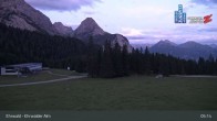 Archiv Foto Webcam Sicht auf das Kinderland an der Ehrwalder Alm 04:00