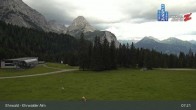 Archiv Foto Webcam Sicht auf das Kinderland an der Ehrwalder Alm 06:00