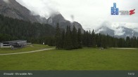 Archiv Foto Webcam Sicht auf das Kinderland an der Ehrwalder Alm 12:00