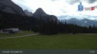 Archiv Foto Webcam Sicht auf das Kinderland an der Ehrwalder Alm 16:00