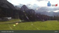 Archiv Foto Webcam Sicht auf das Kinderland an der Ehrwalder Alm 18:00