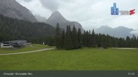 Archiv Foto Webcam Sicht auf das Kinderland an der Ehrwalder Alm 10:00