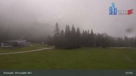 Archiv Foto Webcam Sicht auf das Kinderland an der Ehrwalder Alm 07:00