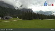 Archiv Foto Webcam Sicht auf das Kinderland an der Ehrwalder Alm 08:00