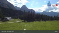 Archived image Webcam View of Ehrwalder Alm 16:00