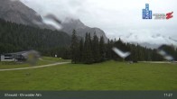Archiv Foto Webcam Sicht auf das Kinderland an der Ehrwalder Alm 10:00