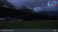 Archiv Foto Webcam Sicht auf das Kinderland an der Ehrwalder Alm 04:00