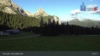 Archiv Foto Webcam Sicht auf das Kinderland an der Ehrwalder Alm 06:00