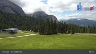 Archiv Foto Webcam Sicht auf das Kinderland an der Ehrwalder Alm 12:00