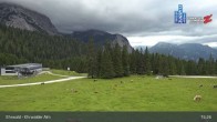 Archiv Foto Webcam Sicht auf das Kinderland an der Ehrwalder Alm 14:00