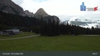 Archiv Foto Webcam Sicht auf das Kinderland an der Ehrwalder Alm 08:00