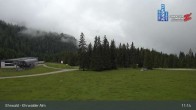 Archiv Foto Webcam Sicht auf das Kinderland an der Ehrwalder Alm 10:00