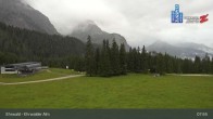 Archiv Foto Webcam Sicht auf das Kinderland an der Ehrwalder Alm 07:00
