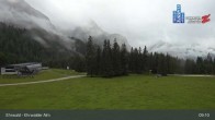 Archiv Foto Webcam Sicht auf das Kinderland an der Ehrwalder Alm 08:00