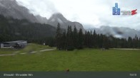 Archiv Foto Webcam Sicht auf das Kinderland an der Ehrwalder Alm 12:00