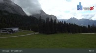 Archiv Foto Webcam Sicht auf das Kinderland an der Ehrwalder Alm 14:00