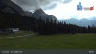 Archiv Foto Webcam Sicht auf das Kinderland an der Ehrwalder Alm 18:00