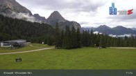 Archiv Foto Webcam Sicht auf das Kinderland an der Ehrwalder Alm 10:00