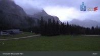 Archiv Foto Webcam Sicht auf das Kinderland an der Ehrwalder Alm 20:00