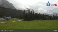 Archiv Foto Webcam Sicht auf das Kinderland an der Ehrwalder Alm 14:00