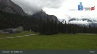 Archiv Foto Webcam Sicht auf das Kinderland an der Ehrwalder Alm 16:00