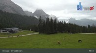 Archiv Foto Webcam Sicht auf das Kinderland an der Ehrwalder Alm 12:00