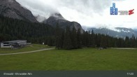 Archiv Foto Webcam Sicht auf das Kinderland an der Ehrwalder Alm 16:00