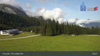 Archiv Foto Webcam Sicht auf das Kinderland an der Ehrwalder Alm 08:00