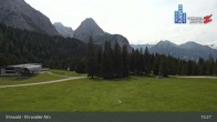 Archiv Foto Webcam Sicht auf das Kinderland an der Ehrwalder Alm 14:00