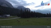 Archiv Foto Webcam Sicht auf das Kinderland an der Ehrwalder Alm 00:00