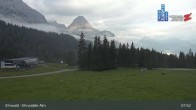 Archiv Foto Webcam Sicht auf das Kinderland an der Ehrwalder Alm 07:00